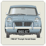 Triumph Herald Estate 1960-67 Coaster 2